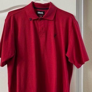 Ashworth men's red golf shirt